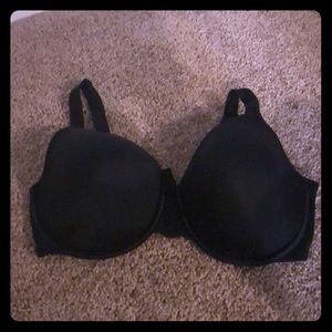 Pre-Loved Black Playtex Lined Bra - Size 36D